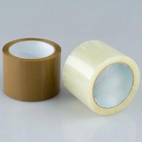 Клейкая лента 75мм/ 60м/45мк коричневая Крафт